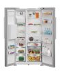 Hotpoint HPG26573WXP4UK Freestanding American Style Fridge Freezer - Inox