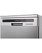 Indesit IN2FE13CNO7SUK 13 Place Setting Push&Go Freestanding Full Size Dishwasher - Silver