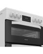 Hotpoint HDG6GDCW Freestanding 60cm Gas Double Cooker - White
