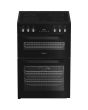 Hotpoint HDE6VDC2B1 60cm Double Oven Electric Cooker with Ceramic Hob