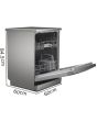 Bosch SMS2ITI41G, Free-standing dishwasher