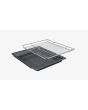 Neff C24MR21N0B, Built-in compact oven with microwave function