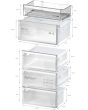 Bosch KGN39VXBT, Free-standing fridge-freezer with freezer at bottom