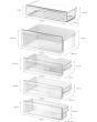 Bosch KBN96VFE0G, Built-in fridge-freezer with freezer at bottom