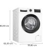 Bosch WGG254Z0GB, Washing machine, front loader