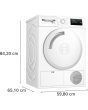 Bosch WTH84001GB, Heat pump tumble dryer