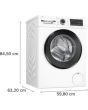 Bosch WGG254F1GB, Washing machine, front loader