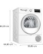 Bosch WTH85224GB, heat pump dryer