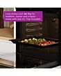 Bosch HMG7764B1B, Built-in oven with microwave function