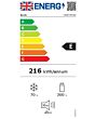 Bosch KIV87VFE0G, Built-in fridge-freezer with freezer at bottom