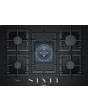 Bosch PPQ7A6B90, Gas hob