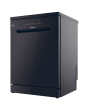 Candy CF3C9E0B-80 Candy Rapido 13 Place Setting Dishwasher - Black