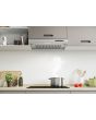 Candy CFT610/5S/1/UK 60cm Visor Cooker Hood - Silver
