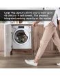 Hoover HBDOS 695TAME-80 H-WASH&DRY 300 PRO Integrated Washer Dryer, 9/5kg Capacity, 1600rpm, D/A Energy Rated - White