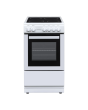 Statesman C050ESCW 50cm Single Cavity Electric Cooker - White