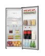 Teknix T2R128S 52cm Retro Fridge with Ice Box - Silver
