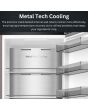 Teknix TH60TLW 60cm Tall Larder Fridge with Metal Tech Cooling - White