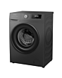 Teknix TK2W814HS 2 Series Freestanding 8kg 1400rpm Washing Machine with Steam - Titanium - A Rated