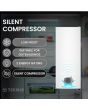 Teknix TSFG1385W 55cm Upright Tall Freezer Smart Frost - White