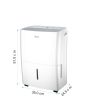 Midea MDDF2-16DEN7-UK 16L Dehumidifier - White