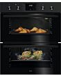 AEG OU5NU20B Built-Under Double Oven - Black