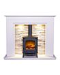 Aurora 54' Santorini Fireplace With Lights