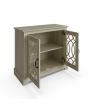 GFW AME2DSDGO AMELIE 2 DOOR SIDEBOARD DUSTY GREY OAK