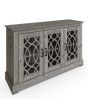 GFW AME3DSMXG AMELIE 3 DOOR SIDEBOARD MEXICAN GREY
