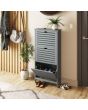 GFW BGN3TSGRY BERGEN THREE TIER SHOE CABINET GREY