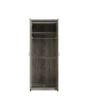 GFW BOS2DWGRY BOSTON 2 DOOR WARDROBE GREY