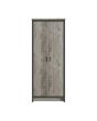 GFW BOS2DWGRY BOSTON 2 DOOR WARDROBE GREY