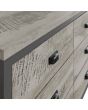 GFW BOS33CGRY BOSTON 3+3 DRAWER CHEST GREY