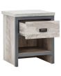 GFW BOSLAMGRY BOSTON LAMP TABLE GREY