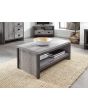 GFW BOSSCTGRY BOSTON SIMPLE COFFEE TABLE GREY