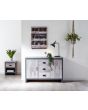 GFW BOSSIDGRY BOSTON 2 DOOR 3 DRAWER SIDEBOARD GREY