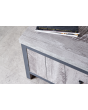 GFW BOSTVUGRY BOSTON 2 DOOR TV UNIT GREY
