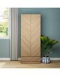 GFW CAT21WOAK CATANIA 2 DOOR 1 DRAWER WARDROBE EURO OAK