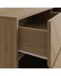 GFW CAT33COAK CATANIA 3+3 DRAWER CHEST EURO OAK