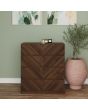 GFW CAT4DCWAL CATANIA 4 DRAWER CHEST ROYAL WALNUT