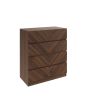 GFW CAT4DCWAL CATANIA 4 DRAWER CHEST ROYAL WALNUT