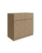 GFW CATCSBOAK CATANIA COMPACT SIDEBOARD EURO OAK