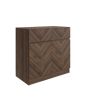 GFW CATCSBWAL CATANIA COMPACT SIDEBOARD ROYAL WALNUT