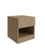 GFW CATLAMOAK CATANIA LAMP TABLE EURO OAK