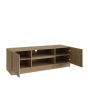 GFW CATTVUOAK CATANIA 2 DOOR TV UNIT EURO OAK