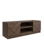 GFW CATTVUWAL CATANIA 2 DOOR TV UNIT ROYAL WALNUT
