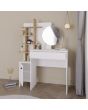 GFW FRJDRTWHO FREYJA DRESSING TABLE WHITE/OAK