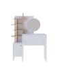 GFW FRJDRTWHO FREYJA DRESSING TABLE WHITE/OAK