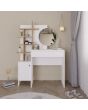 GFW FRJDRTWHO FREYJA DRESSING TABLE WHITE/OAK