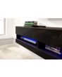 GFW GAL180GBG GALICIA 180CM WALL TV UNIT WITH LED BLACK