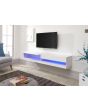 GFW GAL180WWG GALICIA 180CM WALL TV UNIT WITH LED WHITE
